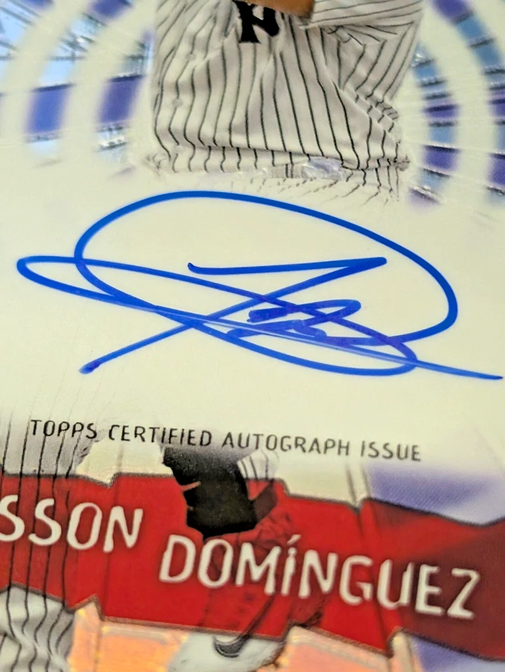 Jasson Dominguez 2024 Bowmans Best Impact Players /75 RC Rookie - Image 3 of 4