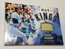 Reggie Jackson 2019 Diamond Kings Baseball Game Used Bat Relic New York Yankees