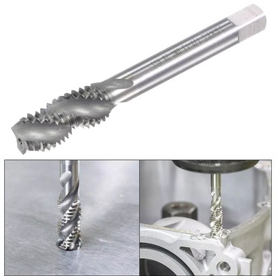 1/2-13 UNC 2B High Speed Steel Uncoated Machine Spiral Flutes Threading Tap