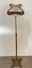 Vintage Brass Adjustable Music Stand