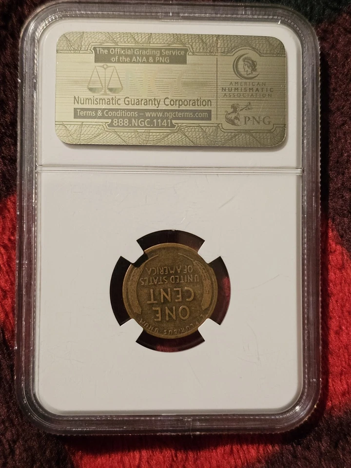 1913-S 1C BN Lincoln Cent Key Date VG 8 BN Certified & Graded By NGC - Image 4 of 4