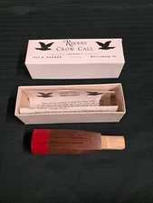 Vintage Rare Rhodes Crow Call New Old Stock 1940s Martinsburg Pa Square (2)