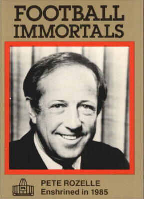 #ad B1906 1985 88 Football Immortals Card #s 1 142 You Pick 15 FREE US SHIP $2.19