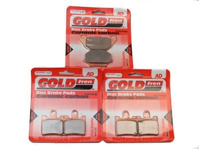 Brake Pads Front & Rear For Sym GT 500 2004