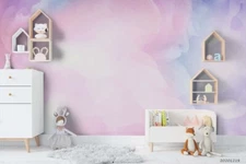 3D Pastel Abstract Wallpaper Wall Mural Removable Self-adhesive Sticker 333--JN