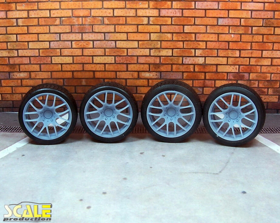 Wheel Without Rim Scale Production 1/24 1/25 19