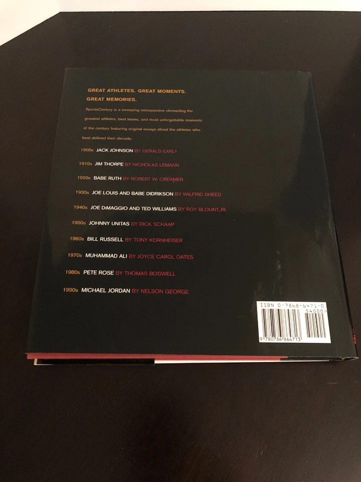 ESPN SportsCentury, 1st Edition, Hardback w/Dust Jacket - Used - Image 2 of 4