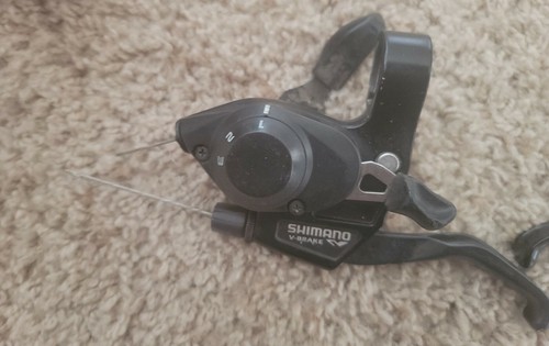 Juego de palancas de cambio y freno Shimano (de colección) 3x7 - Imagen 4 de 5