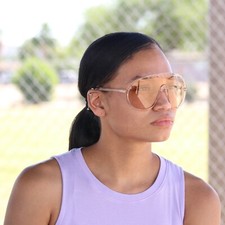 Trendy Oversized Sunglasses for Women Men Fashion Shield Aviator Sun Glasses