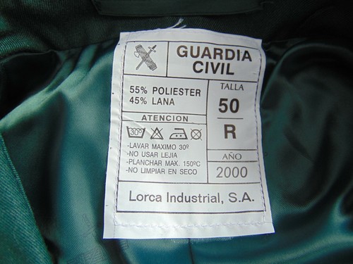 Spanish Military Trench Coat w/bag, U.S. Size L-XXL, Grade 1, NOS, free shipping - Picture 7 of 9