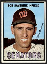 1967 Topps #27 Bob Saverine