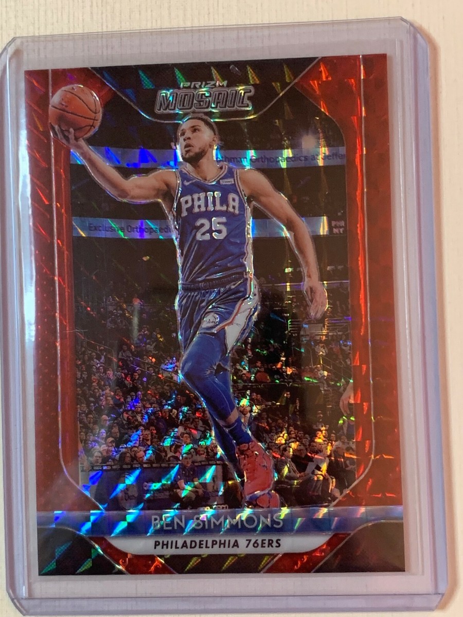 その他 Ben Simmons rc prizm mosaic 2018-19 PANINI MOSAIC BASKETBALL PRIZM RED BEN SIMMONS 76ERS