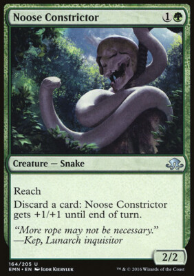 Magic the Gathering MTG Noose Constrictor (164) Eldritch Moon   LP