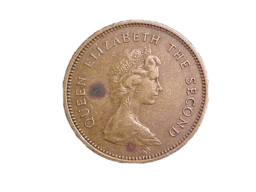1978 Hong Kong 50 Cents Elizabeth II KM# 41-Nice Circ Collector Coin-c2550xux - Picture 2 of 2