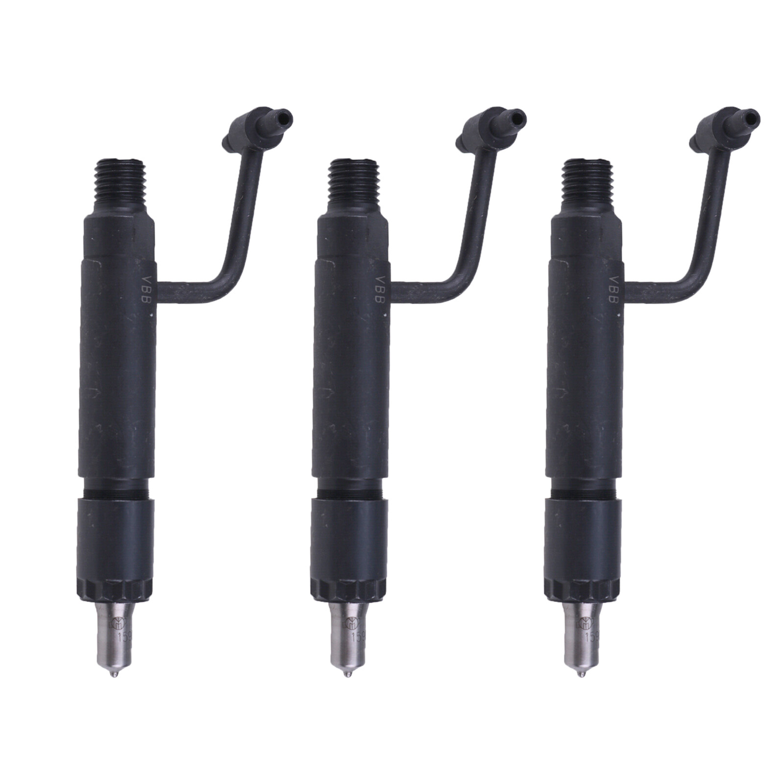 3PCS Fuel Injector MIA880416 AM875328 for John Deere 655 755 756 
