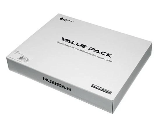 Value Pack Hubsan H107C - A40 Set Ricambi + Maglietta Per H107C Nero/Rosso - Imagen 3 de 3