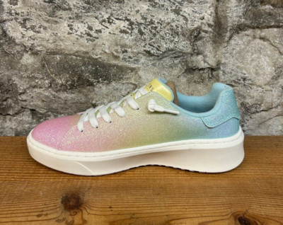 Skechers COURT BREAK-ENCHANTED GLITZ 177316 MULTI COLOR WOMENS sz6.5 New in Box