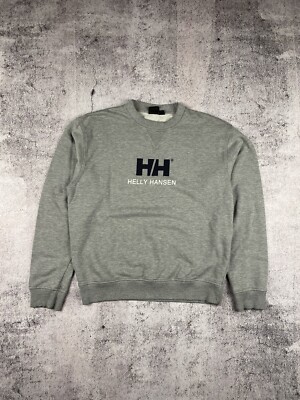 Vintage Helly Hansen Embroidered Logo Crewneck Sweatshirt