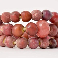 Cornaline d'Aleppo Venetian Trade Beads 34 Inch