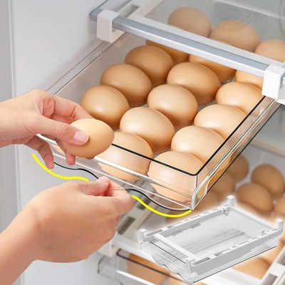21 Eierbehälter Eierhalter für Kühlschrank Eier Aufbewahrungsbox Eier Behälter
