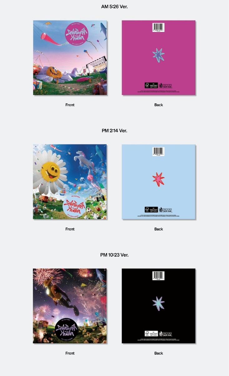 SEVENTEEN - seventeenth heavenアメリカ限定サイン入り SEVENTEEN 11th Mini Album 'SEVENTEENTH HEAVEN' PM 2:14 Ver
