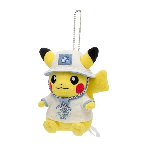 Pokemon Center Japan PIKACHU Tokyo Pika Bay Mascot Keychain