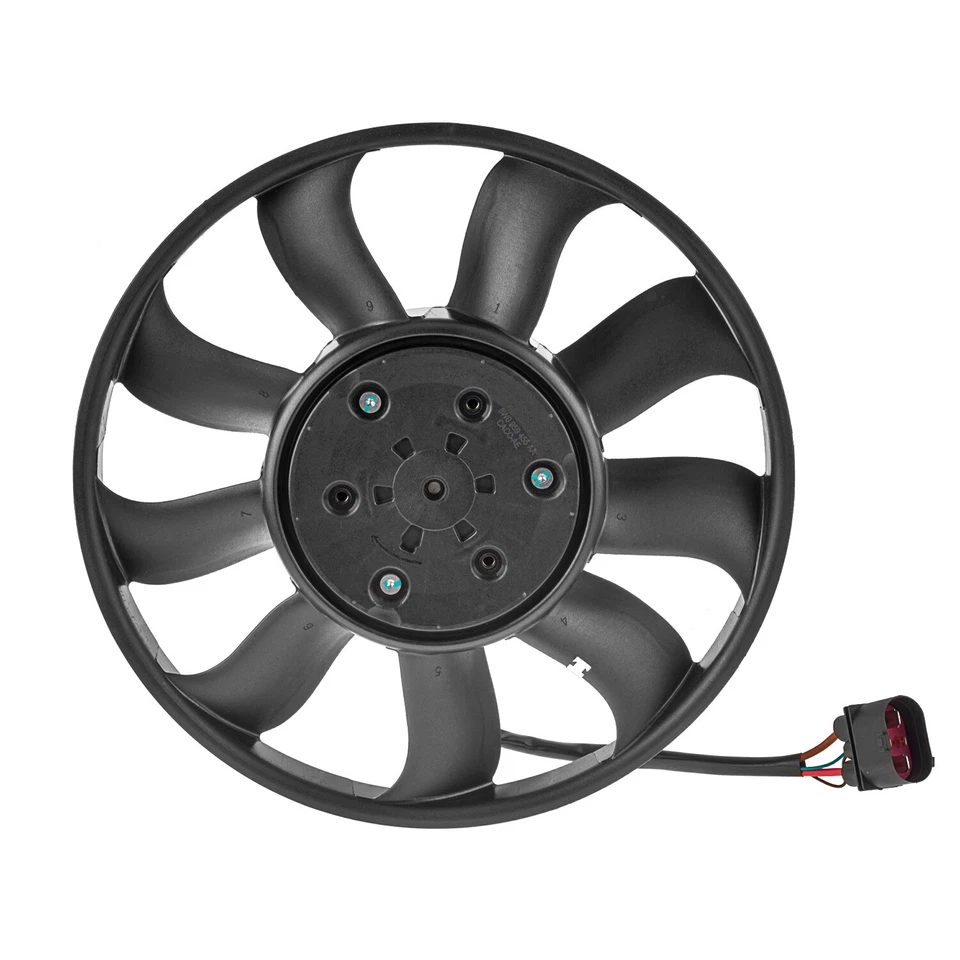 OEM Left Side Engine Cooling Fan Assy 8W0959455P For Audi A6 A7 A8 Q7 Q8 RS6 RS7 - Imagem 2 de 4