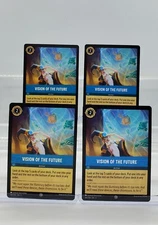 Disney Lorcana Vision of the Future 160/204 Shimmering Skies 4 Cards
