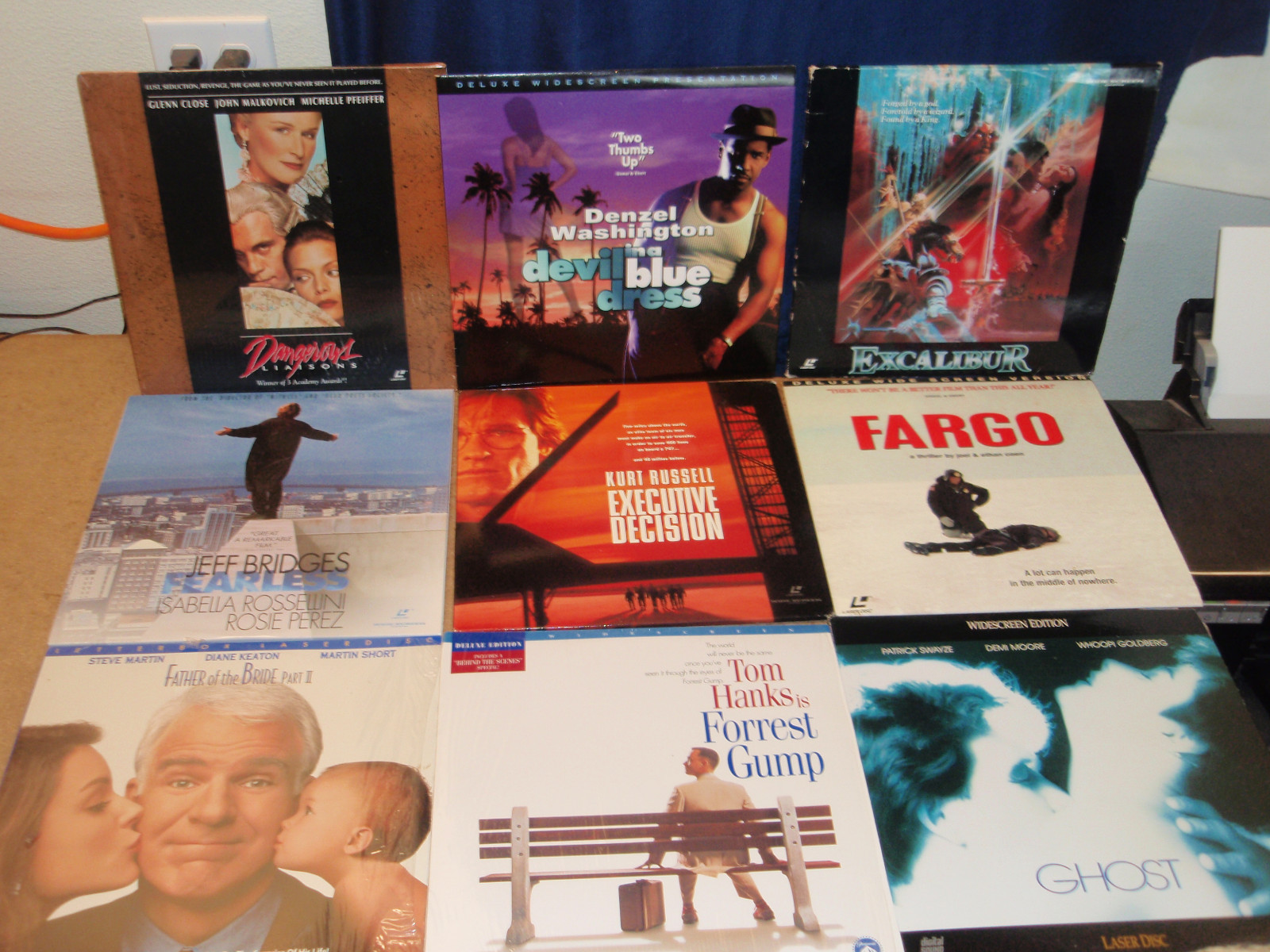 Lot Of Laserdiscs make your own lot NEW TITLES SEE LIST IN ITEM