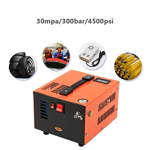 Air Compressor 220v 12V PCP Air Rifle Car Pump 300bar Submersible Pump - Afbeelding 1 van 6