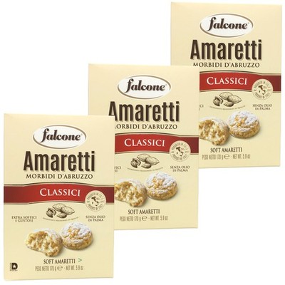 Falcone Amaretti Morbidi d´Abruzzo Weiche Amaretti 3er Pack 3x170g Packung