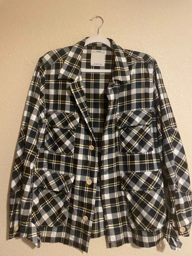 Visvim Kilgore Plaid Coat Size Large - product listing photo