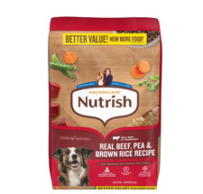Rachael Ray Nutrish Real Beef, Pea, & Brown Rice Recipe Dry Dog Food 30-lb bag 1.40 per pound