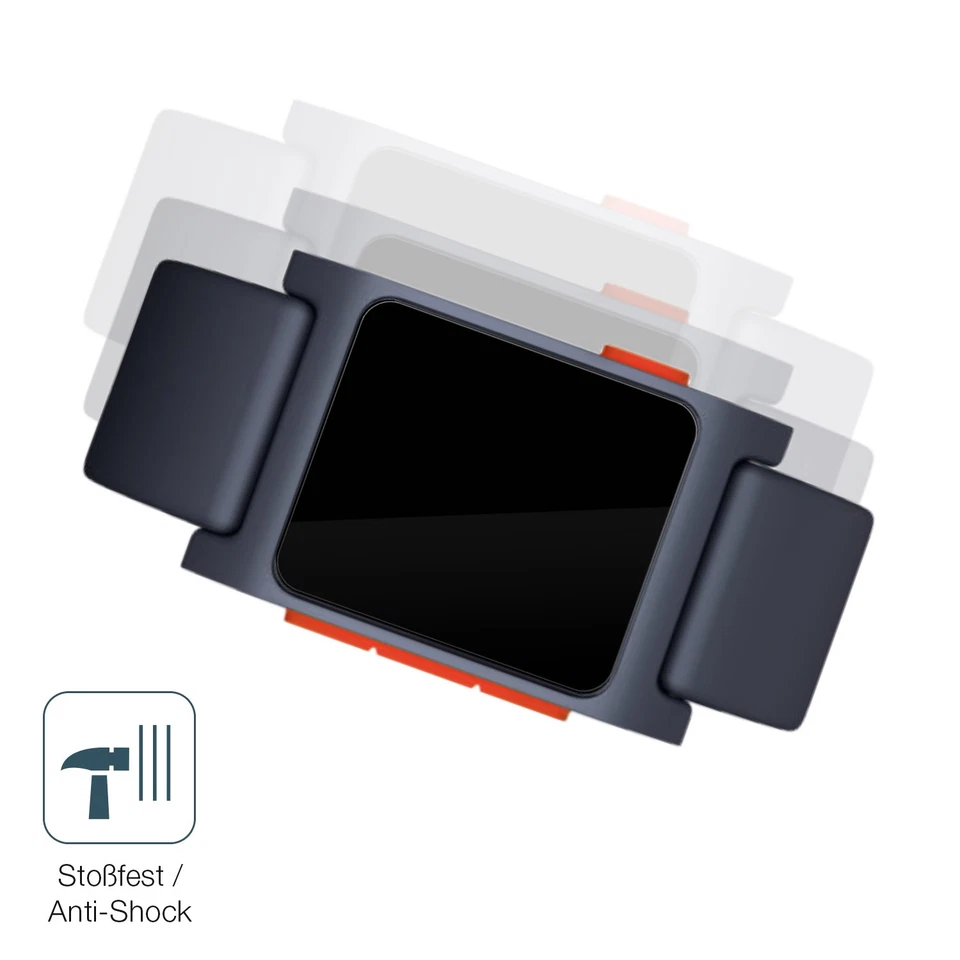 2x Screen Protector for Pebble 2 Flexible Glass 9H dipos - Изображение 4 из 4