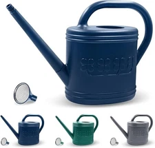 2 Gallon Watering Can, Outdoor Watering Can for Plants, Garden Water Can with Re