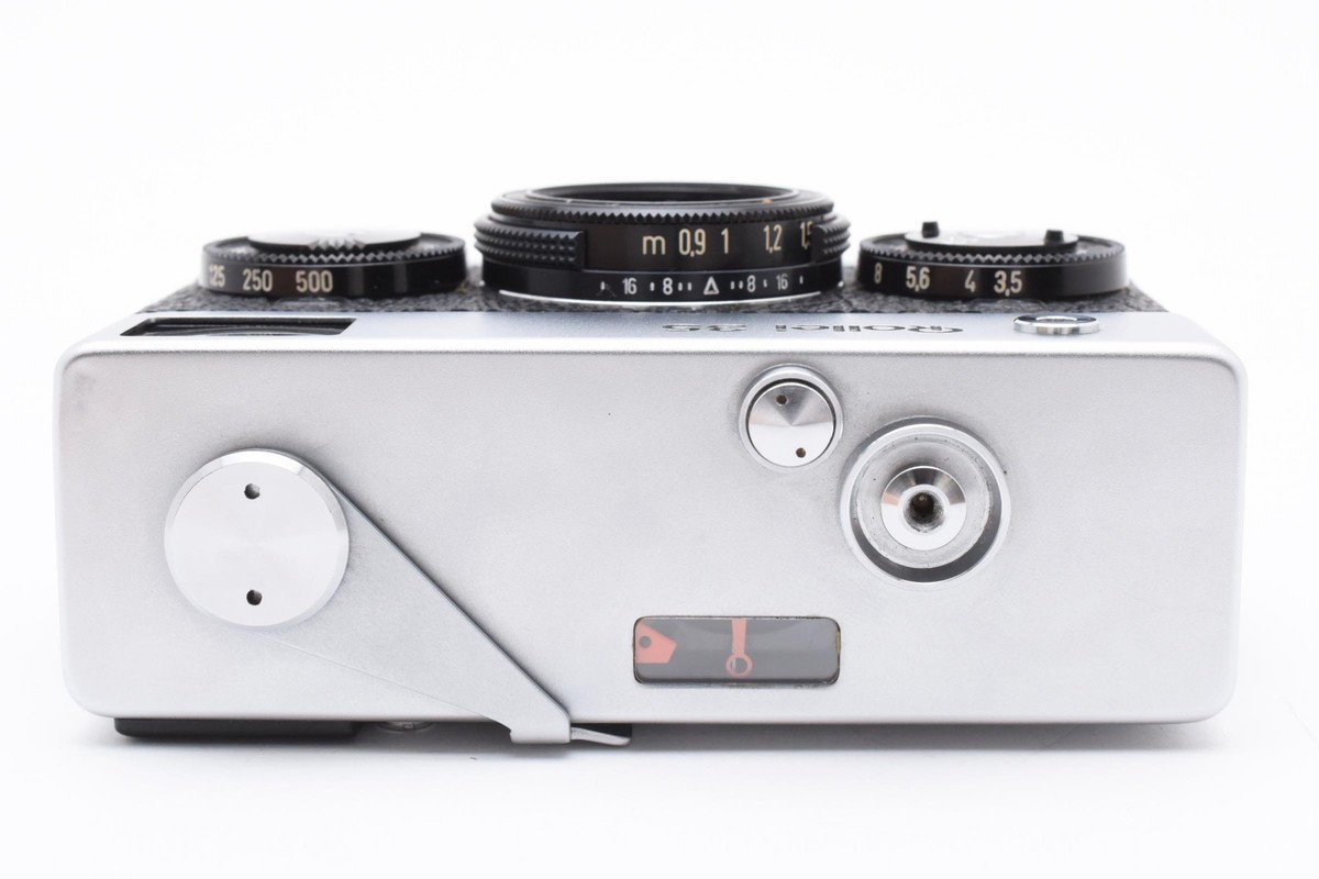 MINT+++] Rollei 35 Tessar 40mm f/3.5 Silver Film Camera From