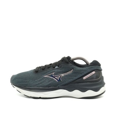 Mizuno Damen Wave Skyrise 3 Sneaker Schwarz/Blau Gedämpft Laufschuhe EU 38.5