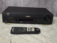 JVC HR-S4800U Super VHS ET Plug  Play VCR Video Cassette Recorder HiFi w Remote
