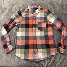 Chubbies Shirt Mens Large Brushed Flannel Checkered Midweight Slim Fit Comfort