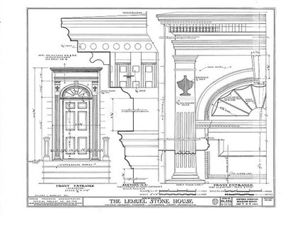 HABS PA,35-WAV,2- (sheet 5 of 8) - Lemuel Stone House, Clarks Green, Lackawanna