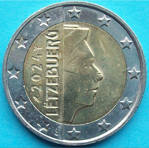 PIÈCE DE MONNAIE 2 EUROS 2024 LUXEMBOURG