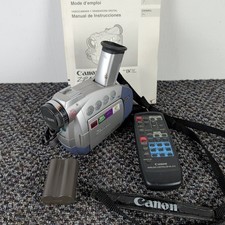 Canon ZR40 Mini DV Digital Video Camcorder READ