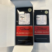 10 Titleist Players Premium Cabretta Leather Golf Gloves Men s Medium Left Hand