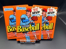 3x pack Donruss Baseball 1990 MVP Diamond Kings