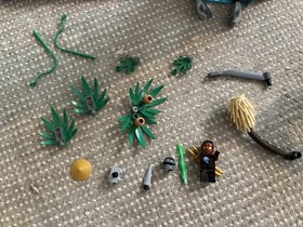 LEGO NINJAGO: Tiger Widow Island (70604) Incomplete with instructions