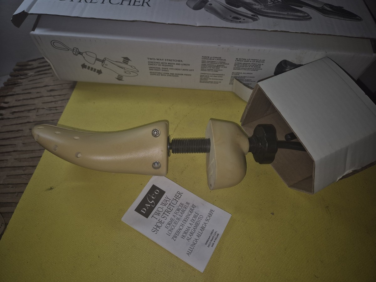 Dasco Wooden Two Way Shoe Stretcher Used Mens Medium UK