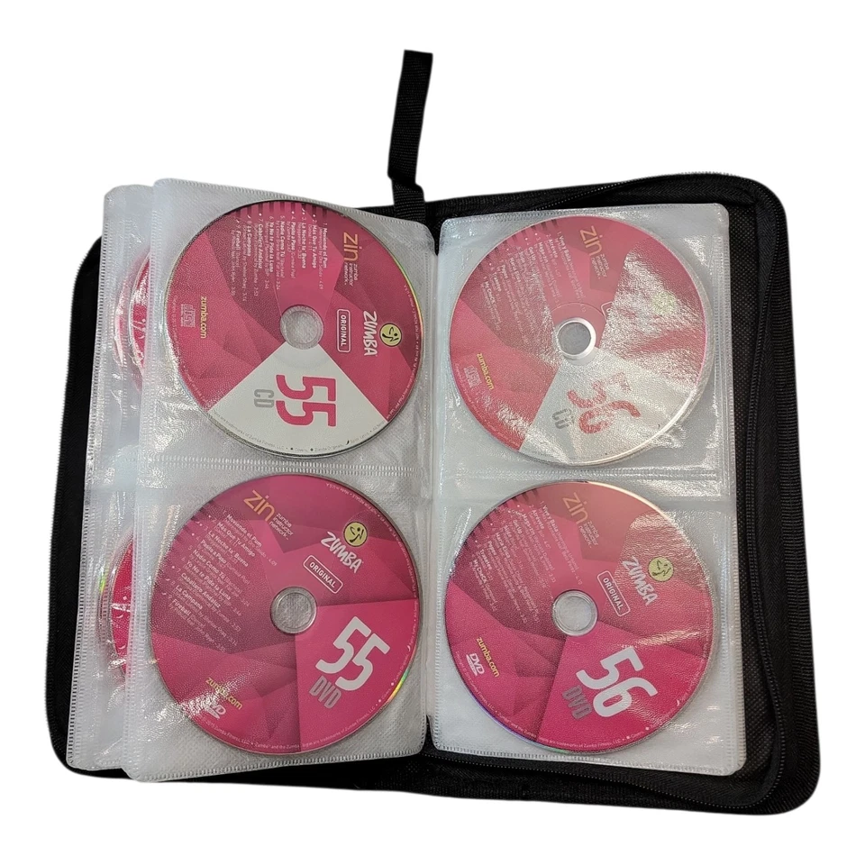 Lot of 59 Zumba Fitness Instructor Network ZIN Volume 33-60 + CD's / DVD's Sets - Image 3 of 4