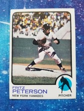 1973 Topps - Fritz Peterson - #82 - Yankees - Pitcher