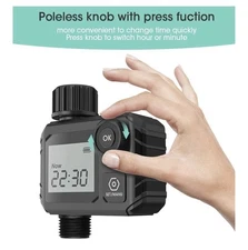 HABCGYUR Digital Water Flow Meter Highly Accurate Measurement Water Consumption