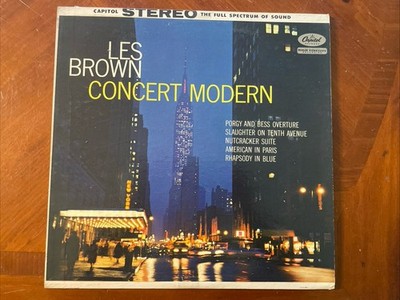 LP-LES BROWN-Concert Modern-1959-Slaughter on 10th Avenue, Rhapsody in Blue